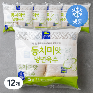 면사랑 동치미맛냉면육수 5입, 1.7kg, 12개