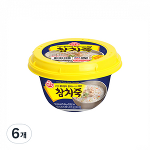 오뚜기 참치죽, 285g, 6개