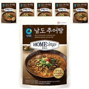 청정원 호밍스 남도추어탕, 450g, 6개