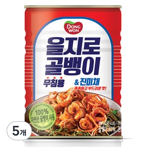 동원 을지로 골뱅이, 300g, 5개