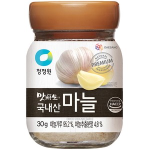 맛선생 국내산 마늘 향신료, 30g, 1개