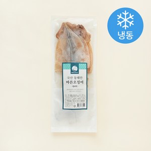 국산 동해안 마른오징어 4미 (냉동), 300g, 1개
