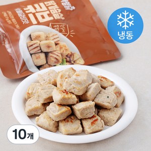 아임닭 닭가슴살 큐브 숯불갈비맛 (냉동), 100g, 10개