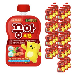 아이배냇 끙아 B 80ml, 30개, 호박고구마+양배추+파인애플+백포도+레몬+사과+배