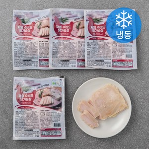 햇살닭 저염 수비드 닭가슴살 (냉동), 150g, 4개