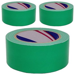 부광테이프 천면 청테이프 48mm x 23m, 청색, 3개