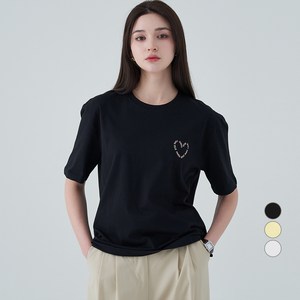 ELLE PARIS 여성용 Heat 반팔 티셔츠