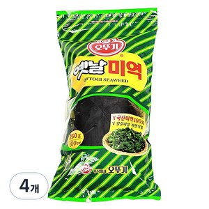 오뚜기옛날 미역, 250g, 4개