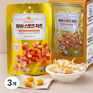 임실치즈 한입에 쏘옥 스모크 3p, 192g, 3개