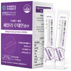 연세생활건강 연세헬스케어 패밀리 루테인 안 30p, 60g, 1개