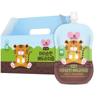 몸애쏙쏙 유기농 아이순한 배도라지즙, 3L, 1개, 혼합맛(배/도라지)