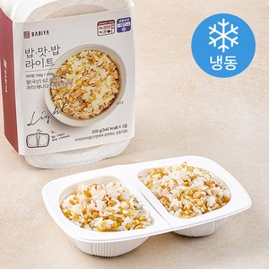 밥이야 밥맛밥라이트 귀리밥 (냉동), 200g, 3개