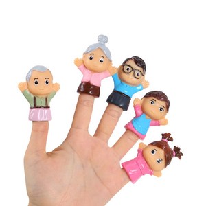 캐스비 러버손가락인형 가족 공구놀이, 5종, 1세트
