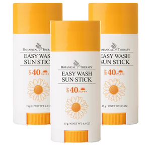 보타니컬테라피 이지워시 썬스틱 SPF40 PA+++, 15g, 3개