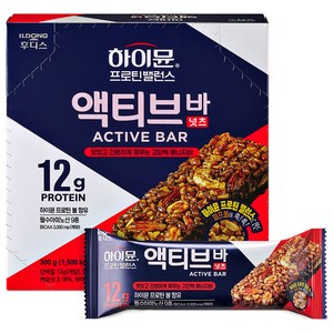 하이뮨 프로틴밸런스 액티브 바 넛츠 6p, 300g, 1개