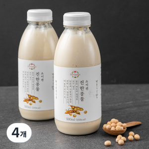 소이퀸 진한콩물, 500ml, 4개