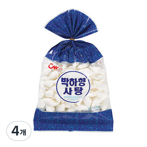 청우식품 박하향 사탕, 410g, 4개