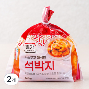 대상 종가 석박지, 2개, 900g