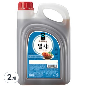 청정원 대나무숙성 멸치액젓, 5kg, 2개