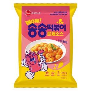 오테이스트 송송떡볶이 로제소스, 340g, 1개