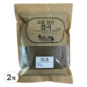 고을담은 국산 차조, 1kg, 2개