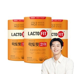 락토핏 코어 생유산균, 120g, 3개