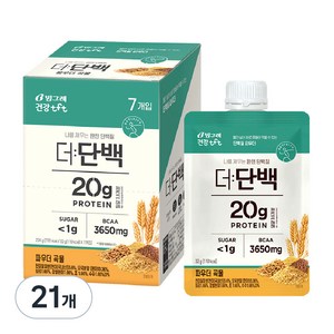 더단백 파우더 곡물 프로틴, 32g, 21개