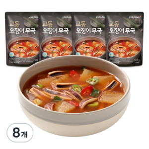 교동식품 오징어무국, 500g, 8개