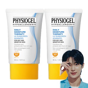 피지오겔 DMT UV 어드밴스드 썬스크린 SPF50+ PA++++, 30ml, 2개