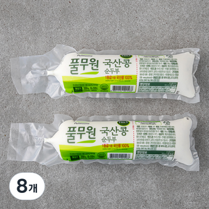 풀무원 국산콩 순두부, 350g, 8개