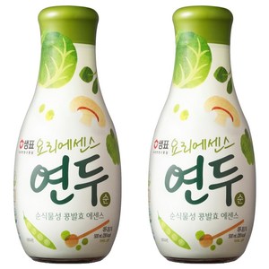 연두 요리에센스 순, 500ml, 2개