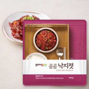 곰곰 낙지젓, 500g, 1개