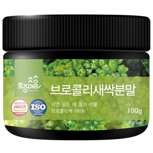 토종마을 국산 브로콜리 새싹 분말, 1개, 100g