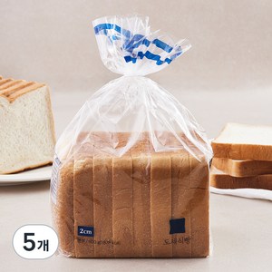 도제식빵 촉촉한 식빵 2cm, 5개, 600g