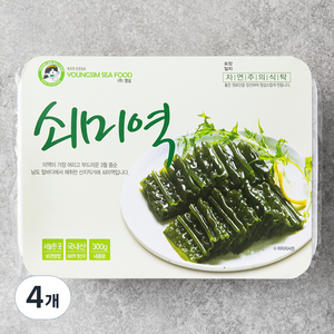 쇠미역, 300g, 4개