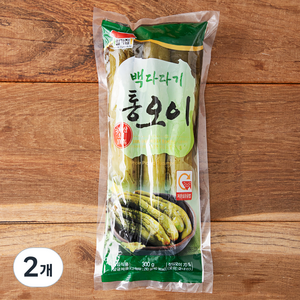 일가집 통오이, 300g, 2개