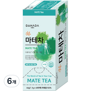 다하다 마테차, 1.1g, 40개입, 6개