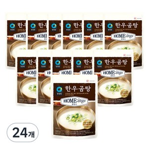 청정원 호밍스 한우곰탕, 300g, 24개