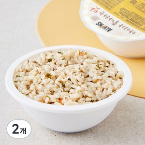 엘빈즈 한우 모듬버섯 볶음밥, 160g, 2개