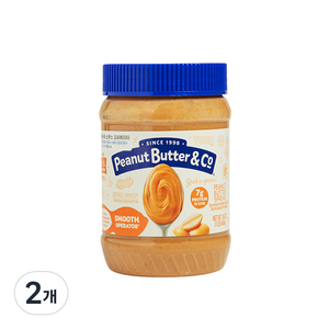 피넛버터앤코 스무스 오퍼레이터, 454g, 2개