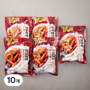 맑은물에 떡볶이떡, 500g, 10개