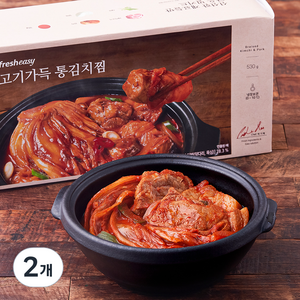 프레시지 고기가득 통김치찜 밀키트, 530g, 2개