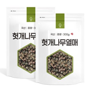 헛개나무열매, 300g, 2개