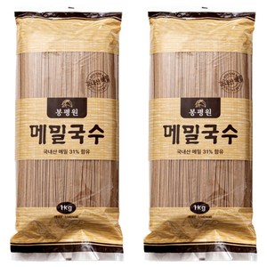 봉평원 메밀국수, 1kg, 2개