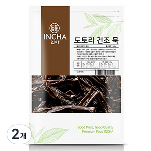 인차 도토리 건조묵, 2개, 500g