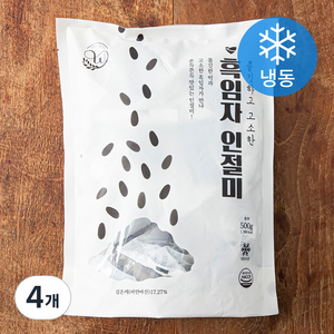 창억 쫄깃하고 고소한 흑임자 인절미 (냉동), 500g, 4개