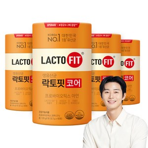 락토핏 종근당건강 코어 유산균 60p, 120g, 4개