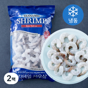 팜앤푸드 생 칵테일 새우 31~40입 (냉동), 900g, 2팩