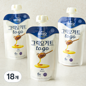매일바이오 그릭 요거트 허니, 120g, 3개입, 6개