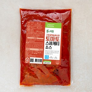 풀무원 풀스키친 구운갈릭 앤 어니언 토마토 스파게티 소스, 1kg, 1개